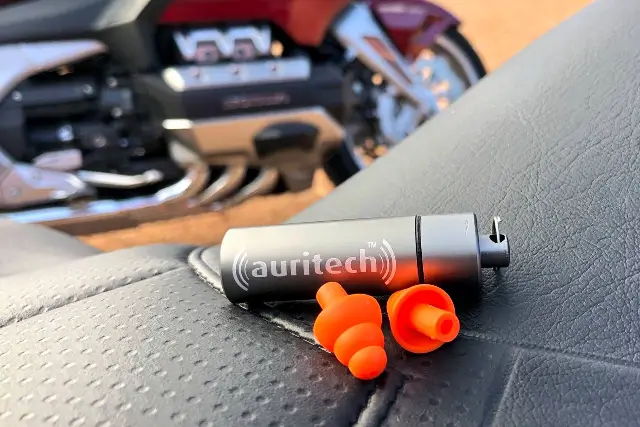 Auritech ear plugs and carry pack